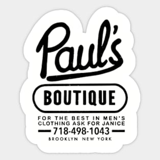 Pauls boutique 90s Sticker